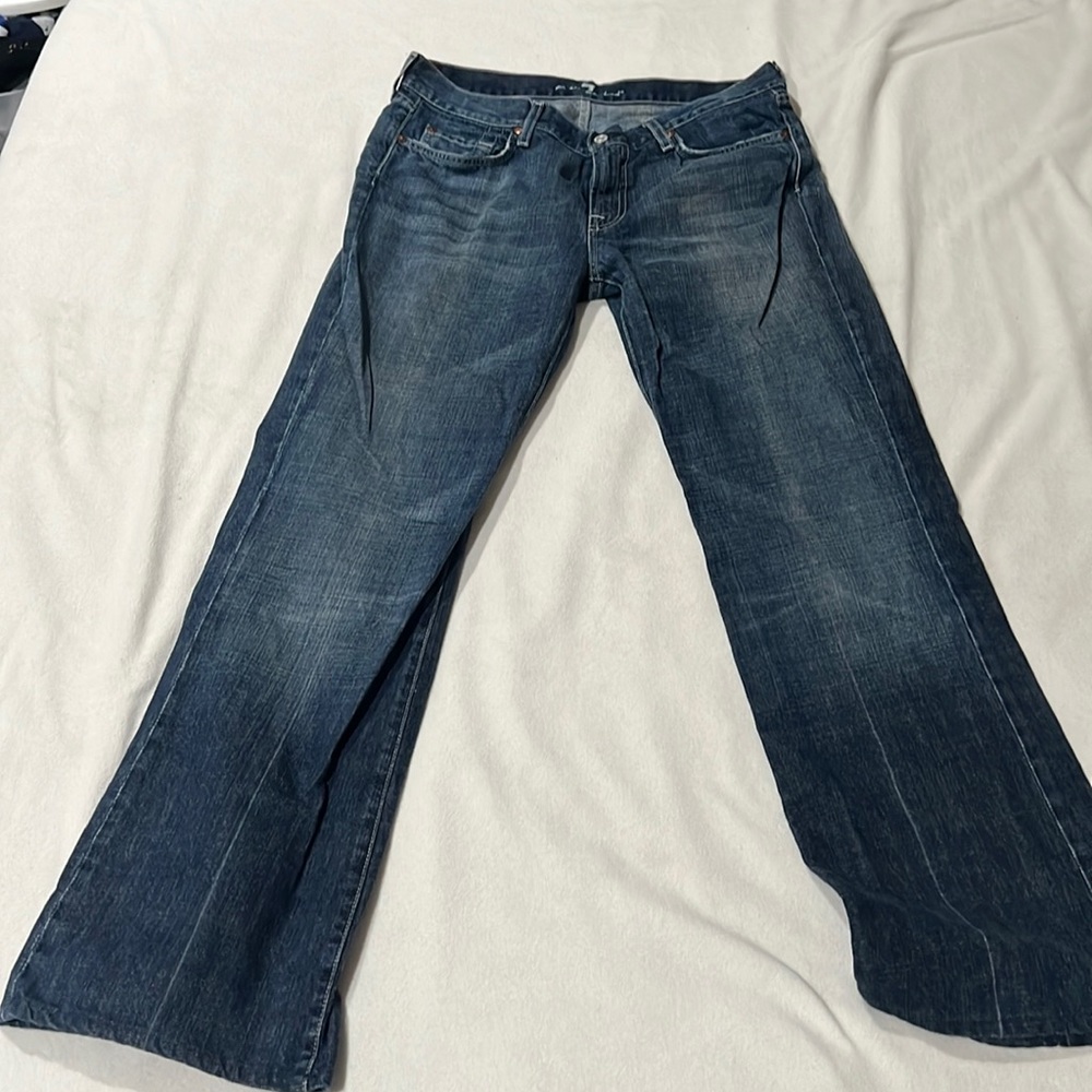 7 jeans for all man kind “A” pocket